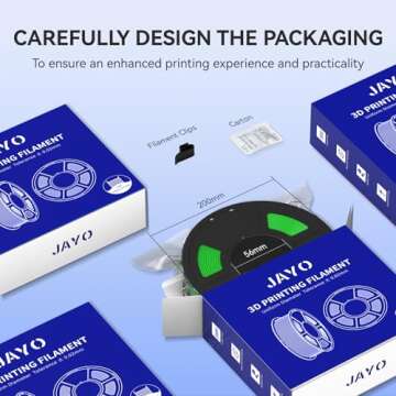 JAYO PLA 3D Printer Filament for Accurate Printing