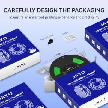 JAYO PLA 3D Printer Filament for Accurate Printing