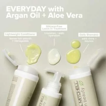 Paul Mitchell Clean Beauty Everyday Leave-In Treatment, Leave-In Conditioner, Delivers Hydration, For All Hair Types, 5.1 fl. oz