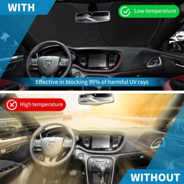 Custom Hyundai Elantra Windshield Sun Shade - UV Protection