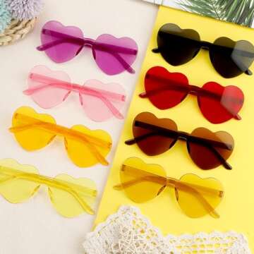 Rinacci Heart Sunglasses: Fun & Fashionable for Every Occasion