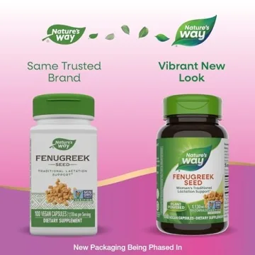 Nature's Way Fenugreek Seed: Vegan Lactation Support