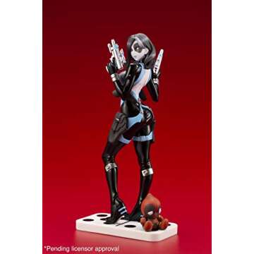 Kotobukiya Marvel: Domino Bishoujo Statue