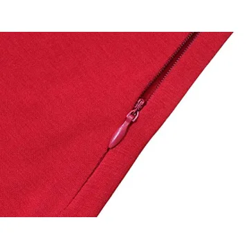 Berydress Women's Black Wrap Dress Sexy V-Neck Long Sleeve