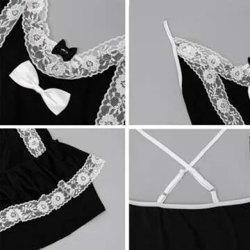 Sexy Maid Outfit for Women - Cosplay Lingerie Dress