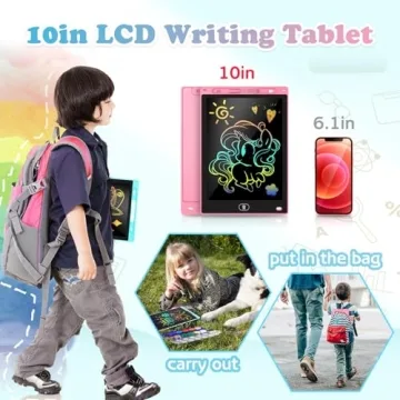 KTEBO 10 Inch LCD Writing Tablet for Kids - Perfect Gift Option