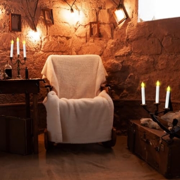 Tuanse 12 Pcs Flameless Floating Candles for Elegant Decor