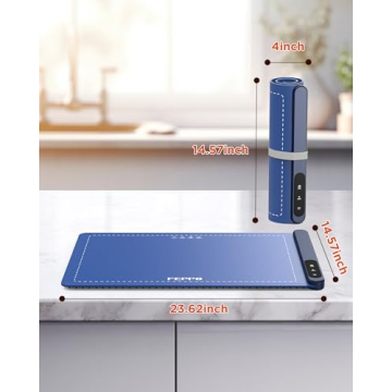 FEPPO Food Warming Mat with Adjustable Temperature Control