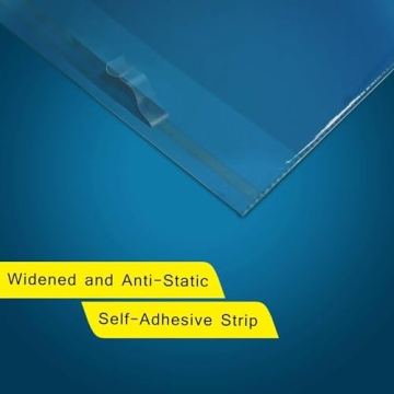 iMailer 200 Count Self Sealing Cellophane Bags 8x10