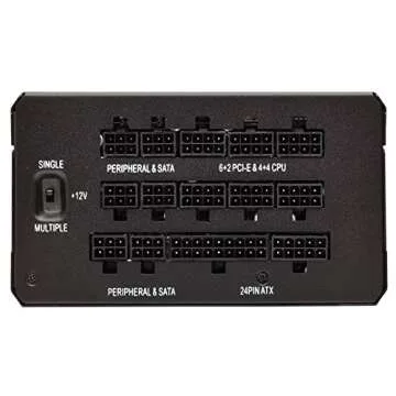 Corsair HX Series, HX1000, 1000 Watt, Fully Modular Power Supply, 80+ Platinum Certified, CP-9020139-NA