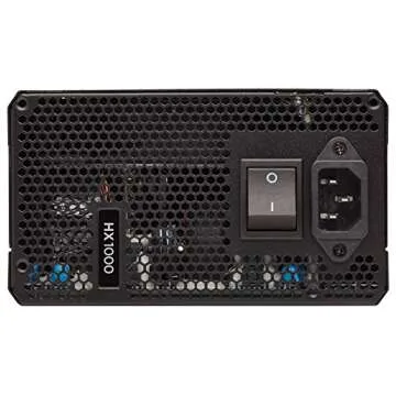 Corsair HX Series, HX1000, 1000 Watt, Fully Modular Power Supply, 80+ Platinum Certified, CP-9020139-NA