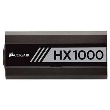 Corsair HX Series, HX1000, 1000 Watt, Fully Modular Power Supply, 80+ Platinum Certified, CP-9020139-NA