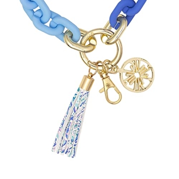Lilly Pulitzer Chain Link Keychain Bracelet for Women