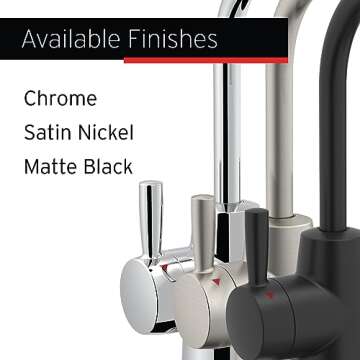 InSinkErator HOT250 Matte Black Instant Hot/Cold Water Dispenser