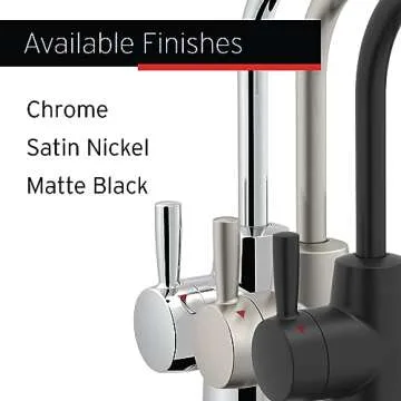 InSinkErator HOT250 Matte Black Instant Hot/Cold Water Dispenser