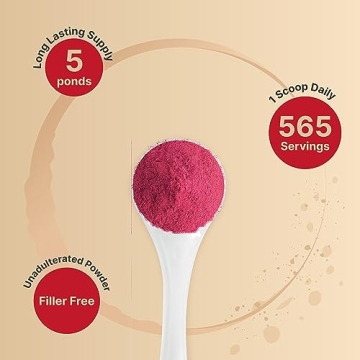 NatureBell Organic Beet Root Powder - 5Lbs of Health