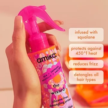 Amika The Wizard Detangling Primer 150ml for Effortless Hair Care