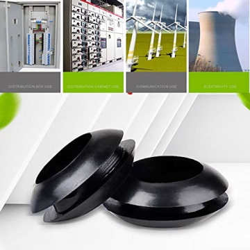 Ohaha 260pcs Rubber Grommet Assortment for Wiring