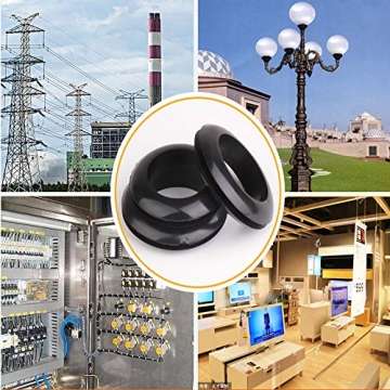 Ohaha 260pcs Rubber Grommet Assortment for Wiring