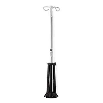 Medline Adjustable Homecare IV Pole for Home Use
