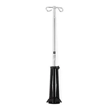 Medline Adjustable Homecare IV Pole for Home Use