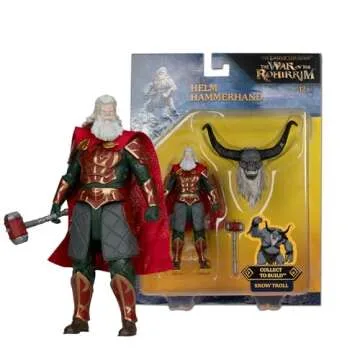 McFarlane Toys - The Lord of Rings: The War of The Rohirrim Helm Hammerhand 4in Build-A Figure