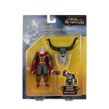 McFarlane Toys - The Lord of Rings: The War of The Rohirrim Helm Hammerhand 4in Build-A Figure