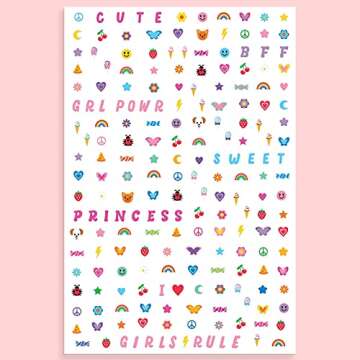 xo, Fetti Kids Nail Stickers | 816 Fun Designs for Parties
