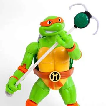 BST AXN 5-inch Michelangelo Action Figure for TMNT Fun