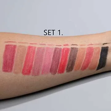 IS'MINE 12 Color Matte Lip Liner Set for All Lips