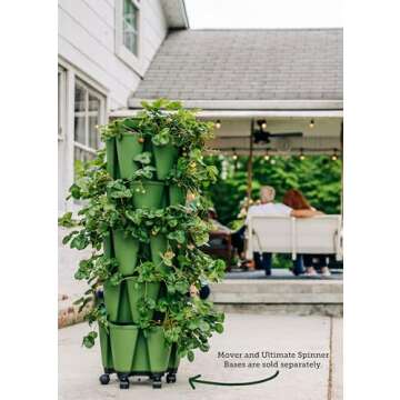GreenStalk 5 Tier Vertical Garden Planter for Quick Growth