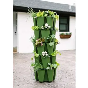 GreenStalk 5 Tier Vertical Garden Planter for Quick Growth