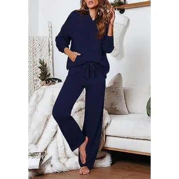 Stylish Pink Queen Lounge Set for Women - Cozy Sweatsuit