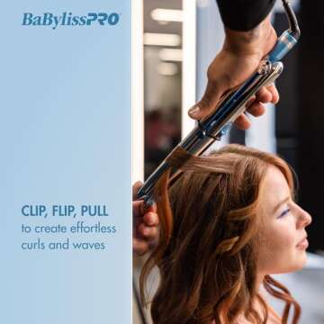 BaBylissPRO Nano Titanium Flat Iron for Professional Results