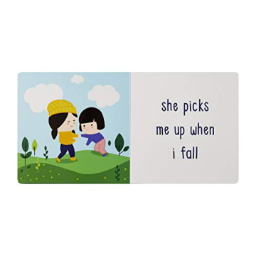 Kate & Milo My Big Sister Board Book for Kids