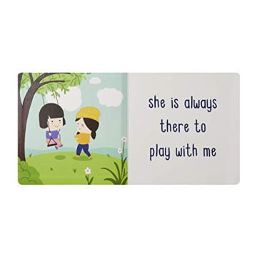 Kate & Milo My Big Sister Board Book for Kids