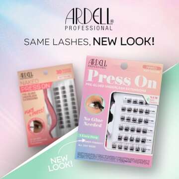 Ardell Naked Press On Pre-Glued Underlash Extensions for Perfect Subtle Volume