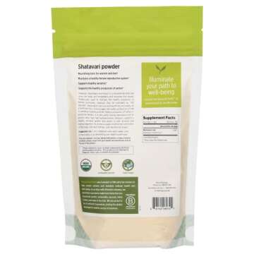 Banyan Botanicals Organic Shatavari Powder – Asparagus racemosus – Ayurvedic Herb for Vata & Pit...