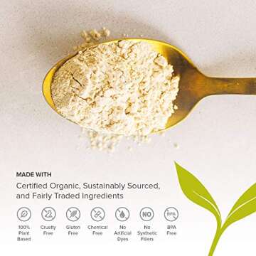 Banyan Botanicals Organic Shatavari Powder – Asparagus racemosus – Ayurvedic Herb for Vata & Pitta, Balanced Female Hormones, Energy, Vitality & More* – 1/2lb. ­– Non-GMO Sustainably Sourced Vegan FFL