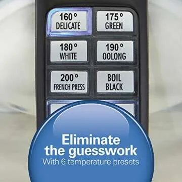 Hamilton Beach 1.7L Electric Tea Kettle with Variable Temp