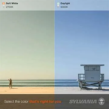 SYLVANIA TruWave LED Light Bulbs, Dimmable 60W Equivalent