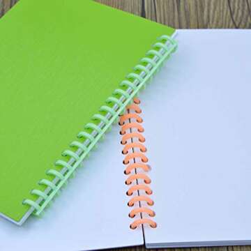 Z-one Sticker Collecting Album Reusable Sticker Book 25 Sheets Premium PP Material Super Thick Brushed Cover with a Spatula A5 Size 8.4" x 6" (Green)