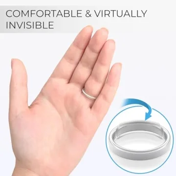 Ring Sizers for Loose Rings - 8 Easy-Clip Adjusters