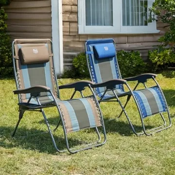 Timber Ridge Zero Gravity Chair with Adjustable Features