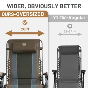 Timber Ridge Zero Gravity Chair with Adjustable Features