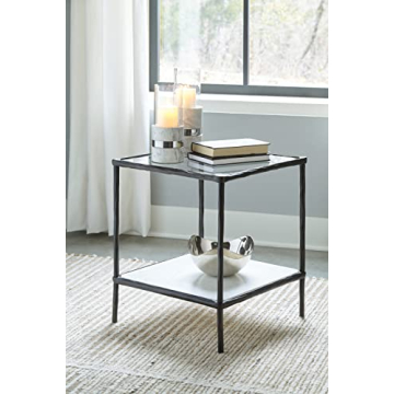 Signature Design Ryandale Accent Table in Antique Black