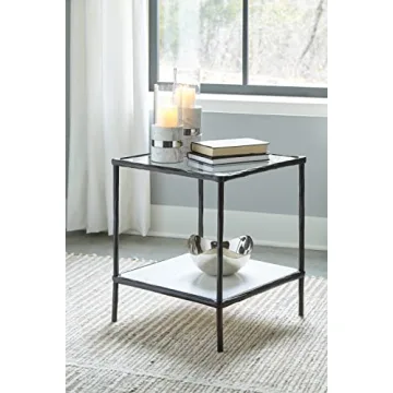 Signature Design Ryandale Accent Table in Antique Black