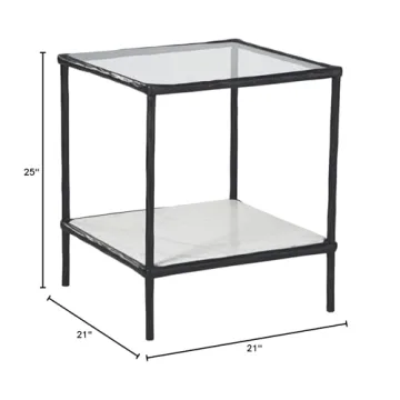 Signature Design Ryandale Accent Table in Antique Black