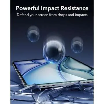 ESR iPad Air 11 Inch M3/M2 Glass Screen Protector Pack
