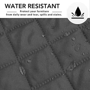 Durable Reversible Couch Cover for Pets and Families